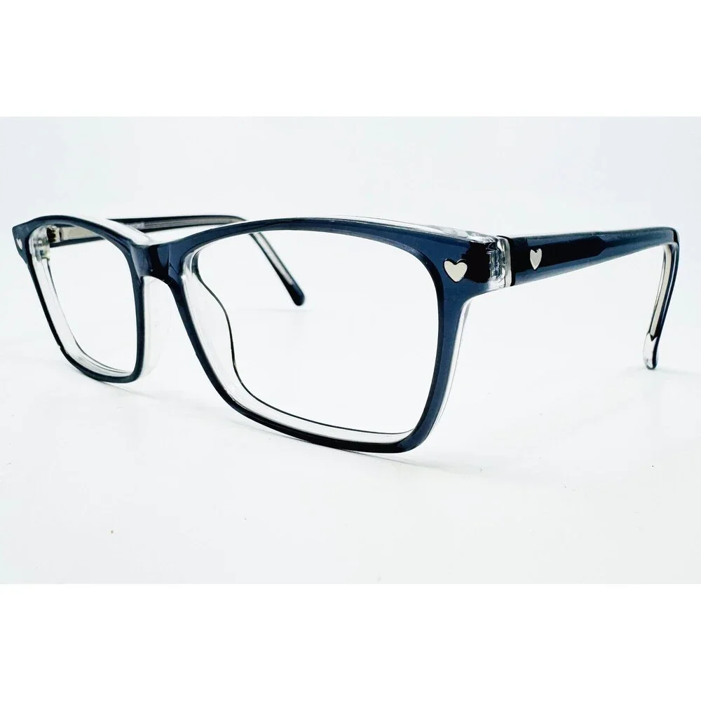 B.U.M. Equipment Eyeglasses Womens Smoke Heart Detail Achieved 54-15-135